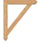 Ekena Millwork Traditional Arts and Crafts Smooth Bracket w/ Offset Brace, Western Red Cedar, 5 1/2"W x 30"D x 36"H BKT0604X30X36TRA03SWR - alternate 4